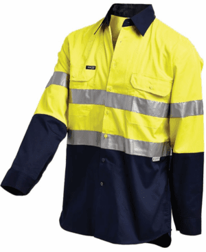 WorkIt Drill Shirt LS HV Tape