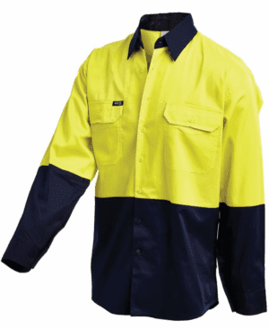 WorkIt Drill Shirt LS HVis