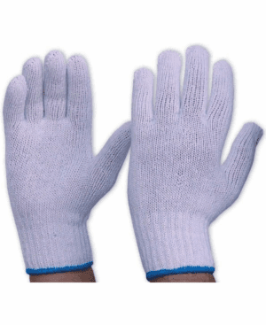 Poly Cotton Knit Gloves