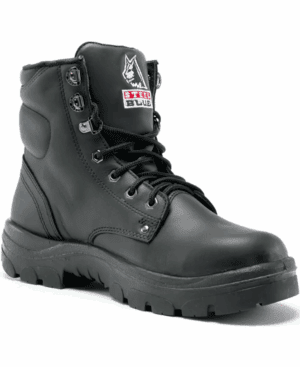 Steel Blue Argyle Safety Boot Black