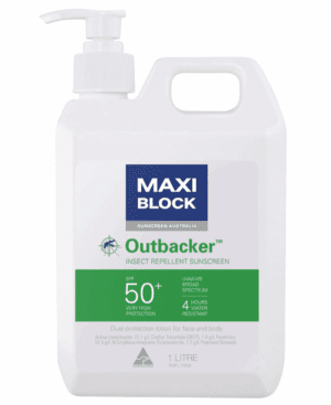 Maxi Block Sunscreen with Insect Repellent