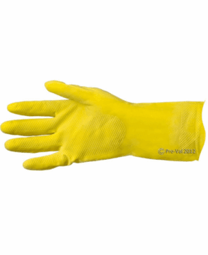 Thrifty Yellow Rubber Gloves