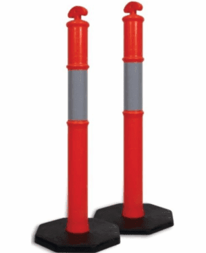 Orange Bollard 6kg Base