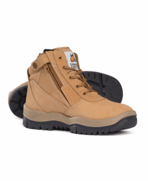 Mongrel 261050 Zip Side Safety Boot Wheat