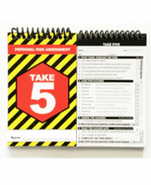 Take 5 Personal Risk Assessment Book