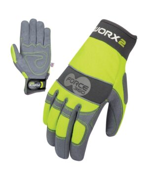 Worx Hi Vis Mechanics Gloves