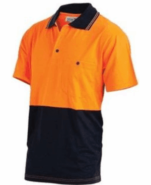 WorkIt Polo Shirt SS Hi Vis